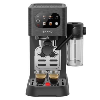 Halfautomatische espresso-koffiemachine met handmatige melkschom voor latte cappuccino