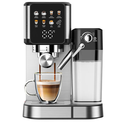 Digitaal huis thermoblock verwarming espresso koffiezetapparaat automatische stoom draagbare slimme Italiaanse espresso koffiezetapparaat