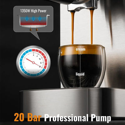 20 bar Italiaanse espresso maker slimme koffie makers cappuccino volledig automatische espresso koffiemachine met melk
