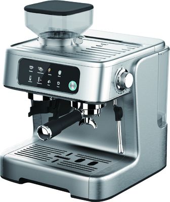 20 bar Italiaanse Express Espresso machine geborstelde roestvrijstalen behuizing