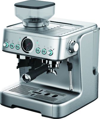 20 bar Italiaanse Express Espresso machine geborstelde roestvrijstalen behuizing