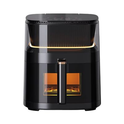 5L roestvrij staal multifunctionele luchtfryer Oven Klein Smart Square Gezond elektrisch huishoudelijk gebruik