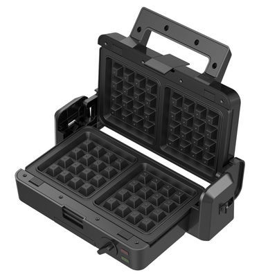 1200W afneembare contactgrill 3 platen 105 180 graden open temperatuur instellen knop elektrisch PTFE niet-stick voor huishoudelijke BBQ