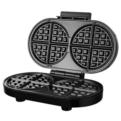 2-Slice Deep Fill Waffle Sandwich Maker Afneembare BBQ Grill Niet-klevende coating voor keuken Kook Electric Grills Griddels