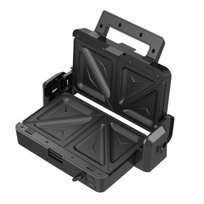 1200W afneembare contactgrill 3 platen 105 180 graden open temperatuur instellen knop elektrisch PTFE niet-stick voor huishoudelijke BBQ