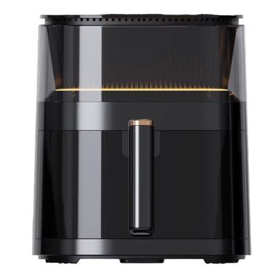 5L roestvrij staal digitale touch air fryer oven klein slim vierkant gezond elektrisch air fryer voor huishouden