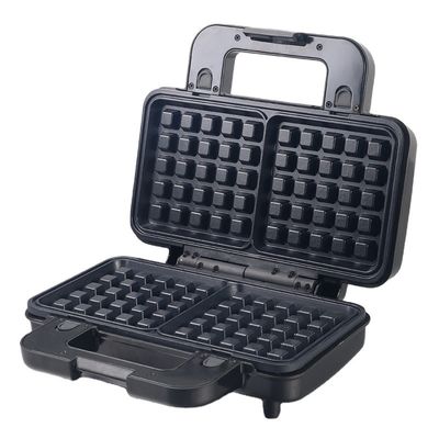 Non Stick PTFE Coating 2 Slice Waffle Maker Met Afneembare Sandwich En Pancake Maker