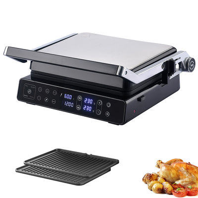 2000W Digitaal Display Elektrische kookplaat Koel aanraking Veilig handvat Met druppelbak Voor olieverzameling Elektrische grills &amp; griddles