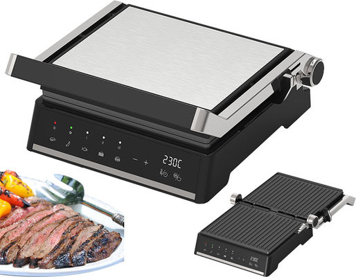 2000W Digitaal Display Elektrische kookplaat Koel aanraking Veilig handvat Met druppelbak Voor olieverzameling Elektrische grills &amp; griddles