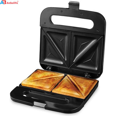 2 Slice Deep Fill Sandwich Maker Afneembare Donut Pancake Maker Bbq Grill Niet-klevende coating Keuken kookapparaat