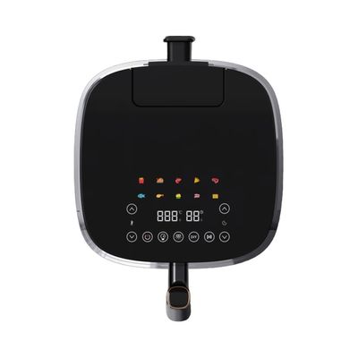 5l roestvrij staal Multifunctionele kleine luchtfryer Oven Smart Square Gezonde elektrische voor huishoudelijk gebruik