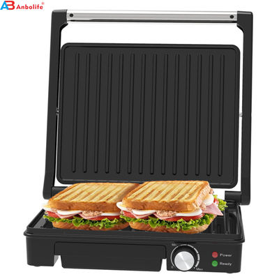 Elektrisch contact Bbq Rookloze Grill Huishoudelijk kookapparaat Afneembare 4/6 Slice Panini Maker
