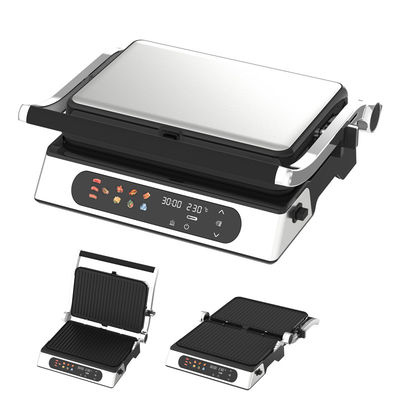 Elektrische energie-efficiëntie Klasse A 2200w Waffle Panini Maker 1 jaar garantie