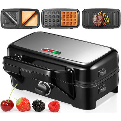 2 Slice Deep Xxl Grill Sandwich Maker Verstelbare temperatuurregeling Afneembare elektriciteitsbron Ptfe Huishoudelijk gebruik