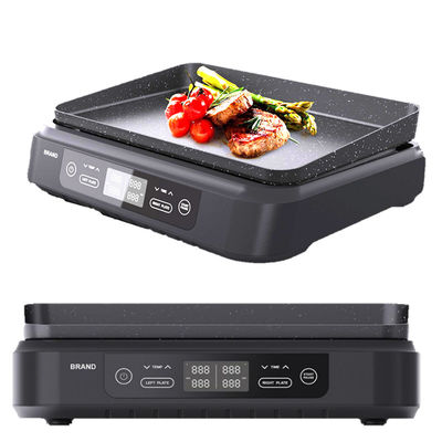 2 Slice Deep Xxl Grill Sandwich Maker Verstelbare temperatuurregeling Afneembare elektriciteitsbron Ptfe Huishoudelijk gebruik