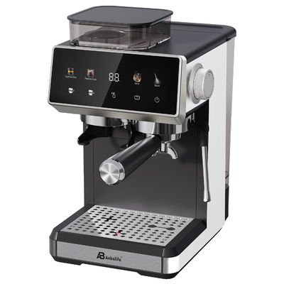 Anbo Big Touch Screen Control Cappuccino Espresso Koffiemachine Multifunctionele met molen