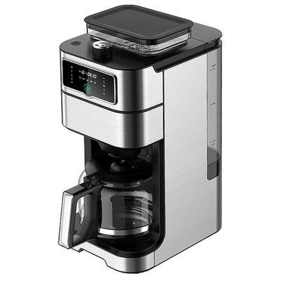 Anbo Big Touch Screen Control Cappuccino Espresso Koffiemachine Multifunctionele met molen
