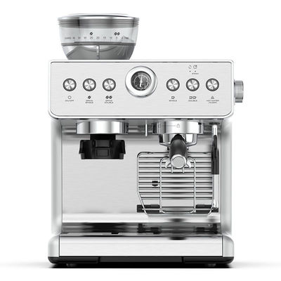 ANBOLIFE 2-in-1 Espressomachine met ingebouwde Molen 2800W