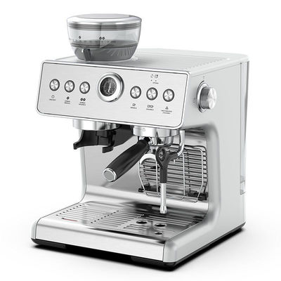 ANBOLIFE 2-in-1 Espressomachine met ingebouwde Molen 2800W