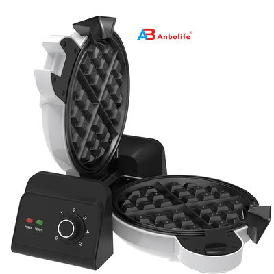 Anbolife Animal Shape Waffle Maker met anti-stick platen