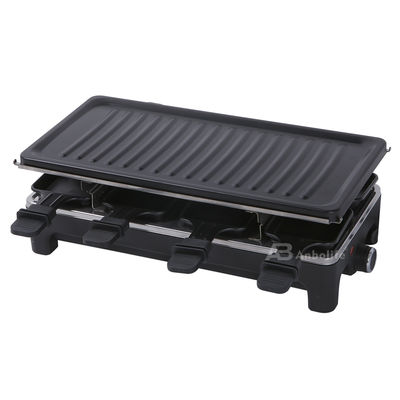 Anbolife 1500W Elektrische Raclette Grill met Anti-Aanbaklaag