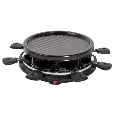 Anbolife 1500W Elektrische Raclette Grill met Anti-Aanbaklaag