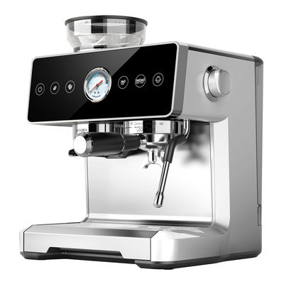 Anbo New Full Function Espresso Coffee Machines 20bar Powerful Pressure Pump Latte Cappuccino Digital Control Coffee Machine