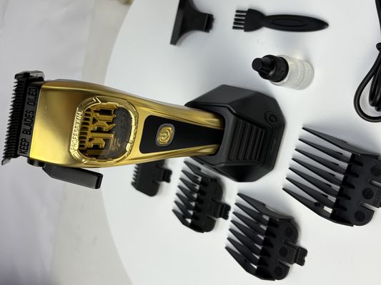 Hoge-precisie elektrische knipper met 1400mAh batterij en 1 jaar garantie voor professionele haartrimming