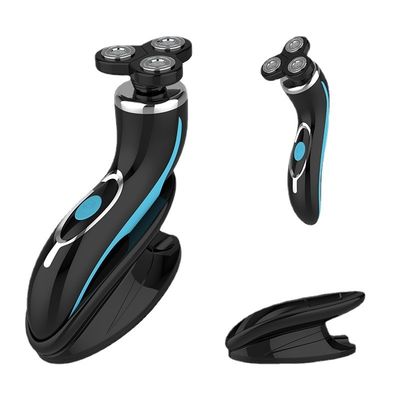 Draagbaar Elektrisch Scheerapparaat voor Heren met Roestvrijstalen Mes en Plastic Handvat voor Gezichtsbruik