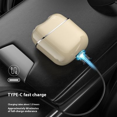 Draagbare mini elektrische scheerapparaat met twee koppen, volledig wasbaar met magnetisch zwevend ontwerp voor mannen