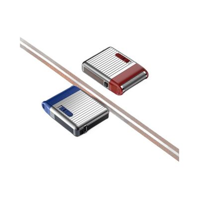 ANBOLIFE mini draagbare elektrische scheermachine met 60 minuten werktijd 1 jaar garantie en 5W Power USB oplaadbaar scheerapparaat