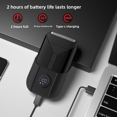 5V Power Twin Blade elektrisch scheerapparaat met plastic behuizing