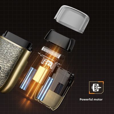 Professionele mannelijke elektrische scheermachine met 500mAh batterij roestvrijstalen messen en volledige lichaamswas