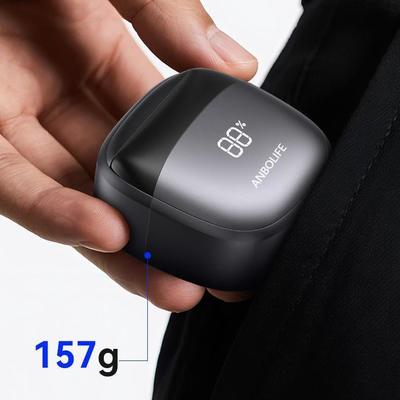 ANBOLIFE 6-Blads Elektrisch Scheerapparaat met Magnetische Zuiging en Lithium Batterij 900mAh - IPX7 Waterdicht Foliescheerapparaat voor Heren