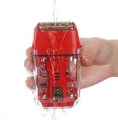 Professioneel elektrisch scheerapparaat met 600 mAh Li-Ion batterij, 1,5 uur oplaadtijd en IPX4 waterdicht voor gezicht en lichaam van mannen