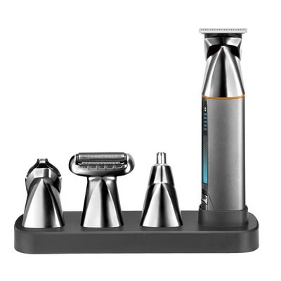 5 in 1 multifunctioneel elektrisch knipper met 1200mAh batterij en 1 jaar garantie voor snel opladen en een volledig wasbare haartrimmer