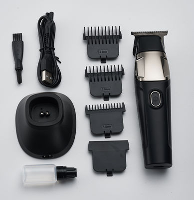 Professionele Haarclipper en Trimmer met 80 minuten Gebruiksduur, Titanium Gecoat Mes en LED Display