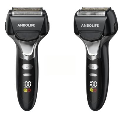 Elektrisch scheerapparaat voor heren met 1000mAh batterij, zwevend mes en transparant ontwerp voor glad scheren