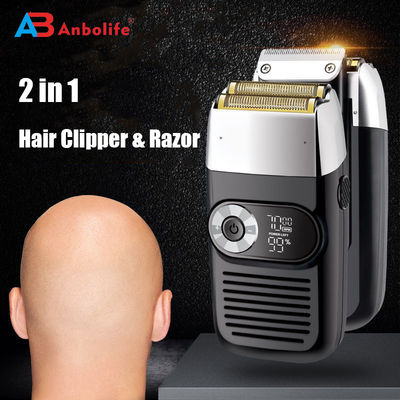 IPX7 waterdicht elektrisch scheerapparaat voor mannen met 600 mAh batterij en 60-90 minuten werktijd voor gebruik van het hele lichaam