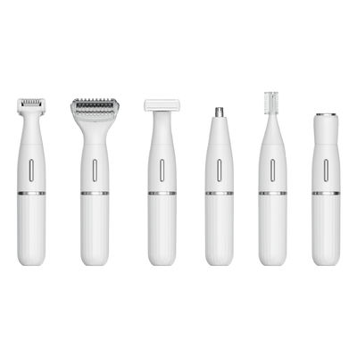 6-in-1 multifunctionele elektrische scheermachine en neushaartrimmer met 1 jaar garantie en oplaadbare USB-toevoer