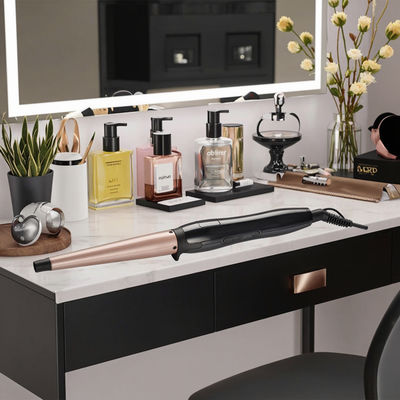 Keramische haarkruller met 25 mm loop 1 jaar garantie en 110-240V spanning voor gladde glanzende krullen