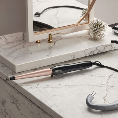 Keramische haarkruller met 25 mm loop 1 jaar garantie en 110-240V spanning voor gladde glanzende krullen