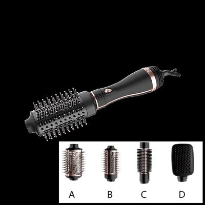 1200W Titanium Blow Dryer Borstel met 3 temperatuurniveaus en 1 jaar garantie voor Frizz-Free Styling
