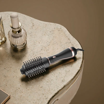 1200W Titanium Blow Dryer Borstel met 3 temperatuurniveaus en 1 jaar garantie voor Frizz-Free Styling