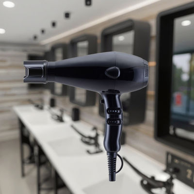 Professionele salon haardroger met 220V-240V verstelbare wisselstroommotor, 2 snelheidsinstellingen en 3 warmteinstellingen