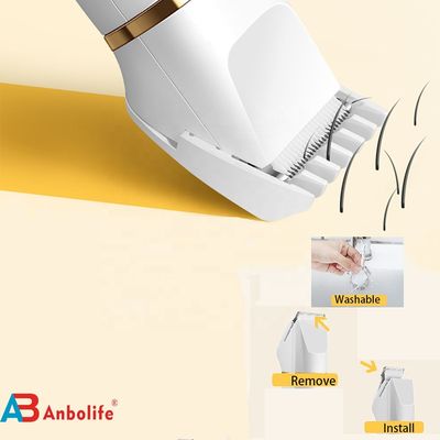 Oplaadbaar elektrisch scheerapparaat voor vrouwen met IPX7 waterdicht 600mAh batterij en 100 minuten runtime Bikini haartrimmer