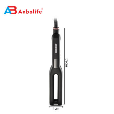 Stijltang met keramische coating platen, instelbare temperatuur 120-210°C en 360° draaibaar snoer