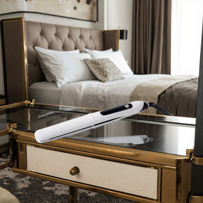 Professionele Stijltang en Platte IJzer met 10 Temperatuur Niveaus 130-230°C Bereik en Teflon Platen voor Glad, Pluisvrij Haar