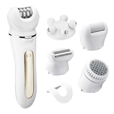 5-in-1 Waterdichte IPX6 Epilator met 600mAh Batterij voor Gezicht en Lichaam Grooming Kit