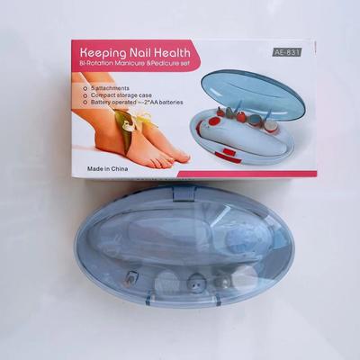 Professionele Draagbare Nagelvijlset en Accu-Nagelboormachine voor Pedicuregereedschap